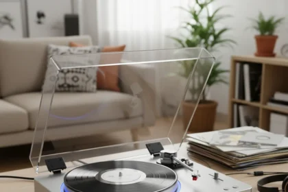 Mixx Analog+ Merges Vinyl and CD in One Affordable Player — AI-generated illustration