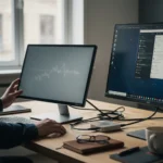 Modos Paper e-paper monitors deliver 75Hz but fall short on practicality — AI-generated illustration