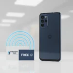 Moto G Power (2025) Free Deal at Straight Talk Wireless — AI-generated illustration