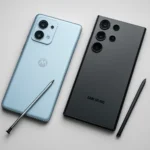 Moto G Stylus 2026 vs Galaxy S26 Ultra: Budget beats premium — AI-generated illustration