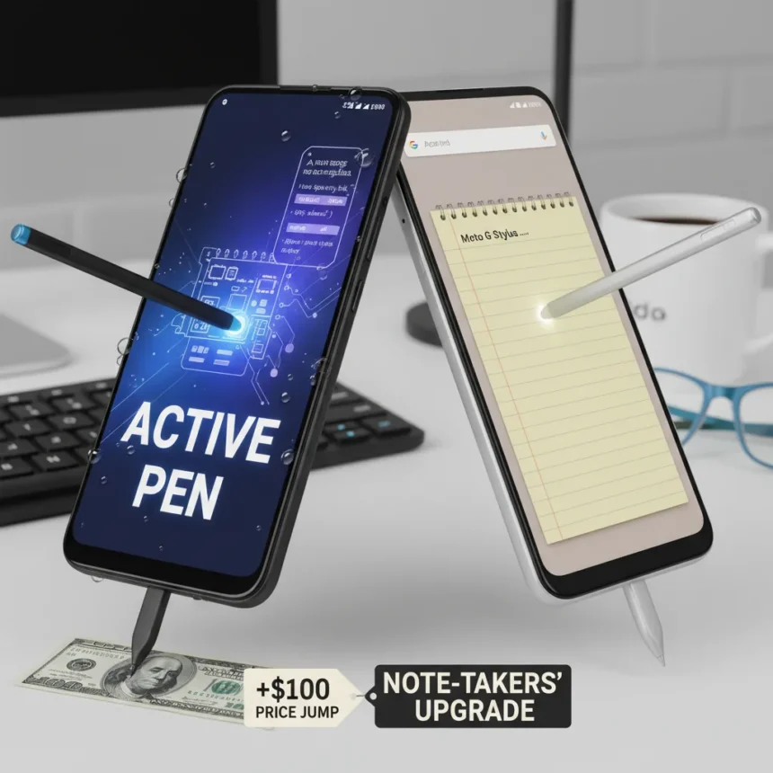 Moto G Stylus 2026 vs 2025: Pen Upgrades Justify the Price Jump — AI-generated illustration