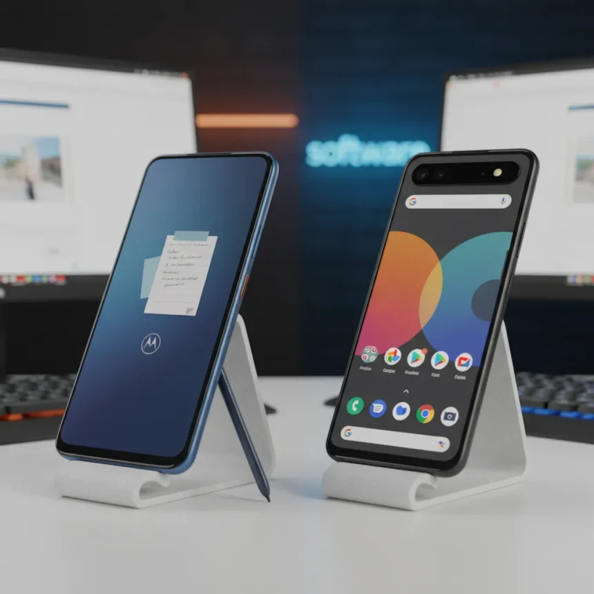 Moto G Stylus 2026 vs Pixel 10a: $500 Showdown — AI-generated illustration