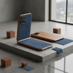 Moto Razr Ultra 2026 Ditches Boring for Wood and Blue Alcantara