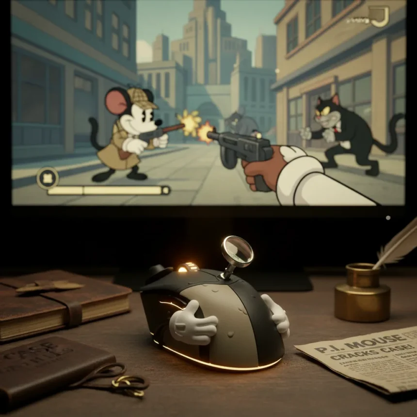 MOUSE: P.I — AI-generated illustration