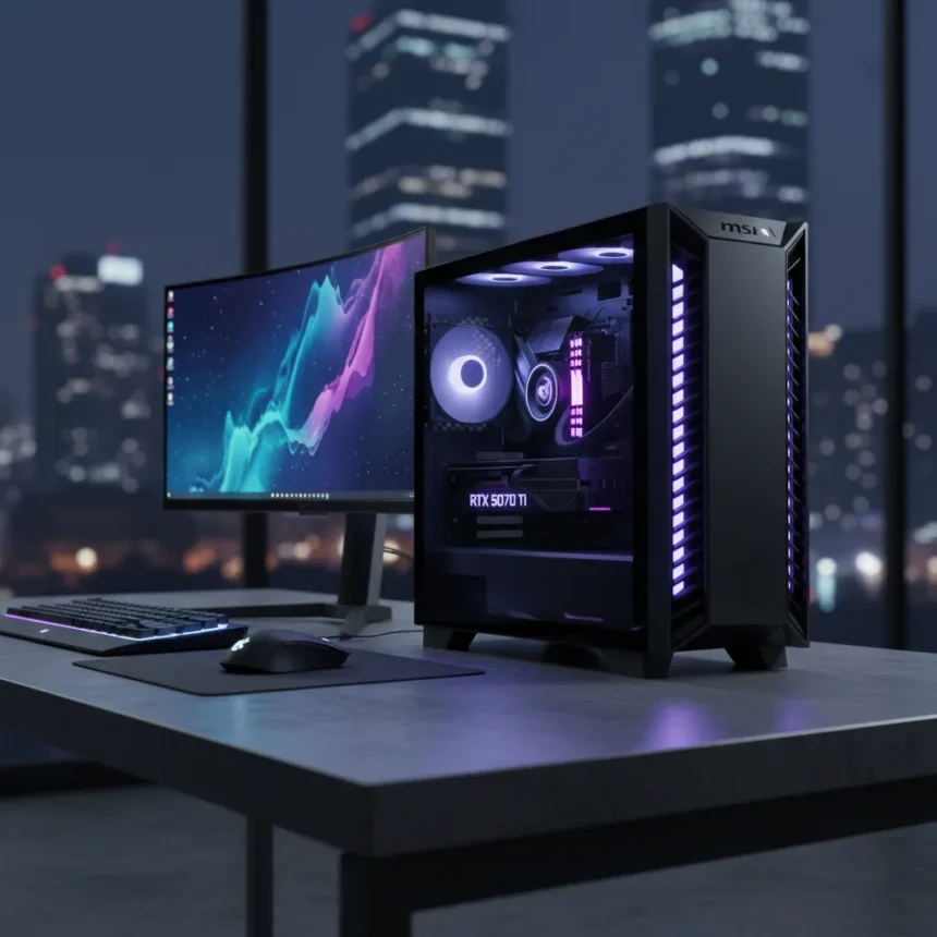 MSI Aegis Z2 RTX 5070 Ti Deal: Is $1,849 Worth It? — AI-generated illustration