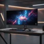 MSI MPG 341CQR QD-OLED X36 Justifies Its Premium Price — AI-generated illustration