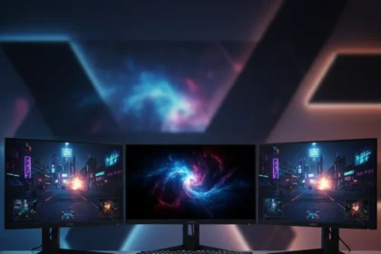 MSI QD-OLED X24 monitors fix what held OLED gaming back — AI-generated illustration