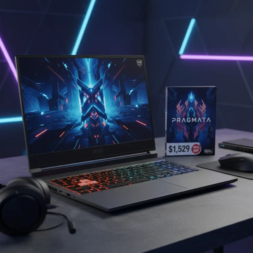 MSI Vector 16 RTX 5070 Ti drops to $1,529—best gaming laptop deal yet — AI-generated illustration