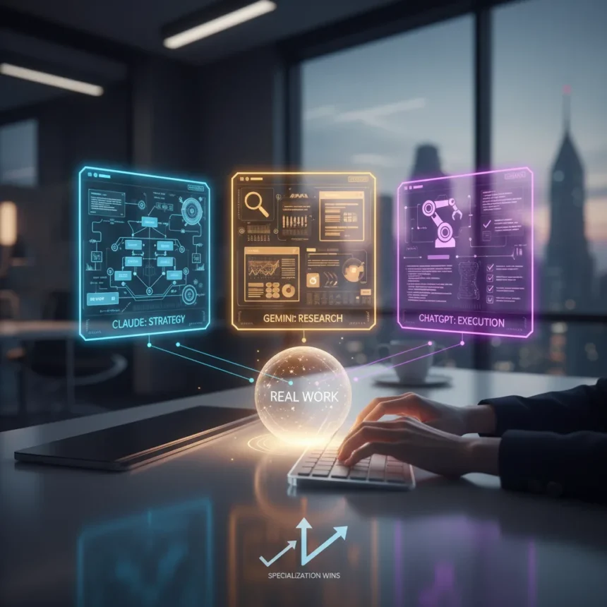 Multi-AI workflows beat single chatbots for real work