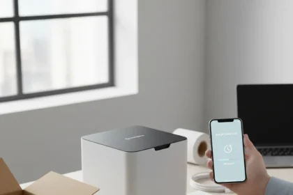 Munbyn ITPP941 Thermal Label Printer: Setup in Minutes, Not Hours — AI-generated illustration