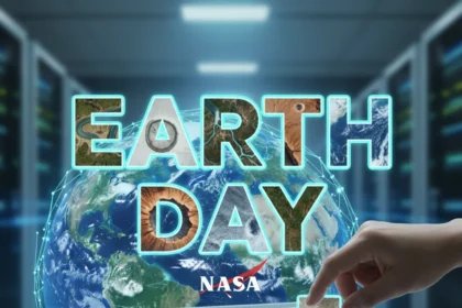 NASA's free satellite photo tool turns Earth Day into creative fun — AI-generated illustration