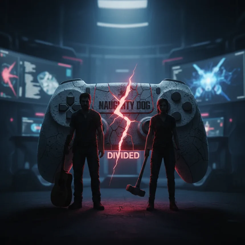 Naughty Dog Was Split on The Last of Us Part 2's Joel Death — AI-generated illustration