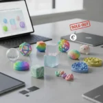 NeeDoh Nice Cube alternatives: where to buy the viral fidget toy — AI-generated illustration