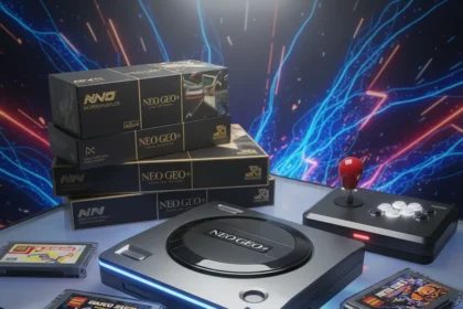 Neo Geo AES+ Pre-Orders Ignite Retro Gaming Frenzy — AI-generated illustration