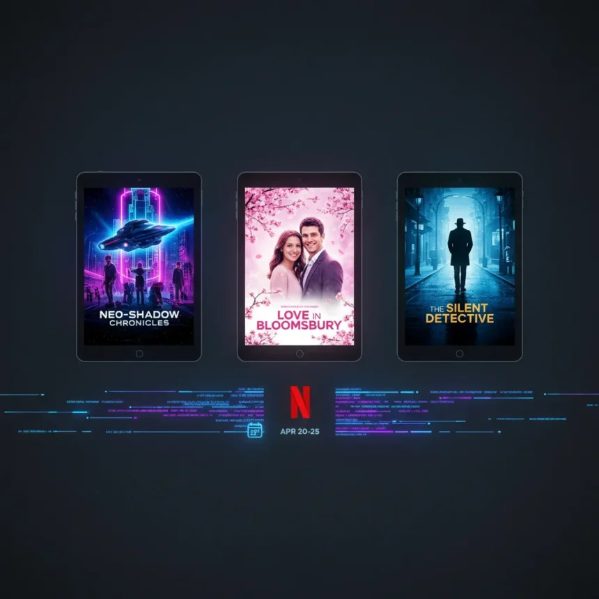 Netflix mid-week drops Apr 20-25: what to binge — AI-generated illustration