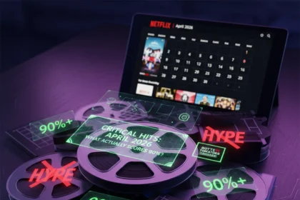 Netflix's April 2026 Critical Hits: What Actually Scores 90%+ — AI-generated illustration
