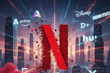 Netflix cancellations in 2026 accelerate as streaming wars intensify — AI-generated illustration