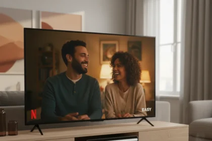 Netflix's Easy Is the Overlooked Rom-Com You Need to Watch — AI-generated illustration