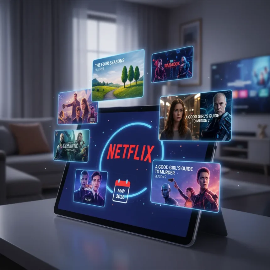 Netflix May 2026: Best new shows and movies to stream — AI-generated illustration