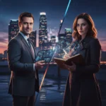 Netflix's Nemesis Subverts the Heist Genre With Psychological Depth — AI-generated illustration