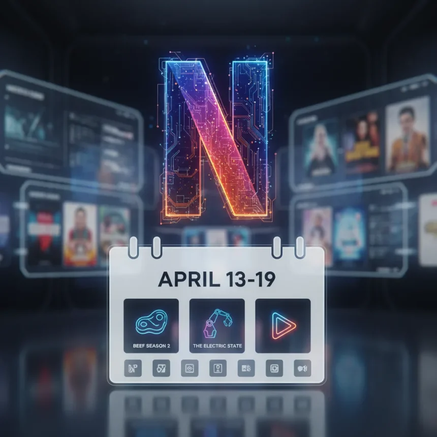 Netflix April 13-19: 7 Releases Worth Your Time — AI-generated illustration