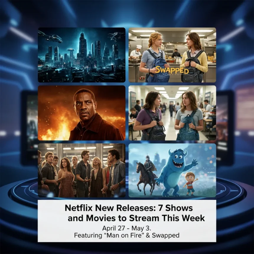 Netflix new releases: 7 shows and movies to stream this week — AI-generated illustration