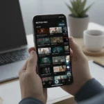 Netflix vertical video feed arrives April 2026 — AI-generated illustration