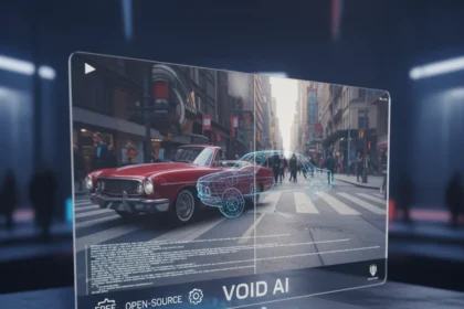 Netflix's VOID AI rewrites video reality without reshoots — AI-generated illustration