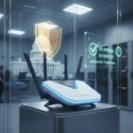 Netgear's FCC router approval sidesteps national security ban — AI-generated illustration
