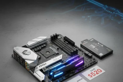 Newegg DDR5 RAM combo saves $520 on AM5 gaming PC upgrade — AI-generated illustration