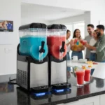 Ninja Slushi Max Doubles Down for Serious Party Hosts — AI-generated illustration