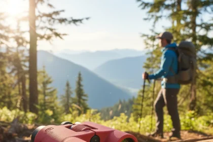 Nocs Field Issue 42 Binoculars Redefine Hiking Optics — AI-generated illustration