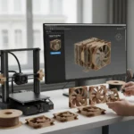 Noctua's free 3D CAD files let you print premium cooling — AI-generated illustration