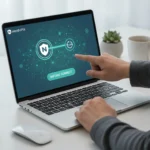 NordVPN Mac P2P update makes torrent setup instant — AI-generated illustration