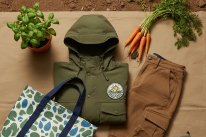 The North Face x Sky High Farm Goods Goodness Grows collection — AI-generated illustration