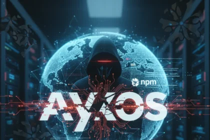 North Korean hackers compromised Axios npm package — AI-generated illustration