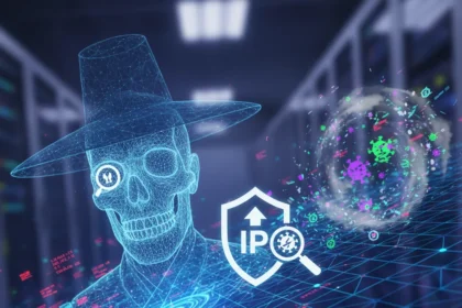 North Korean hackers prove infrastructure analysis beats malware detection — AI-generated illustration