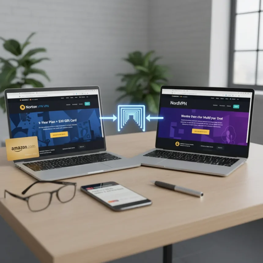 Norton VPN Amazon Gift Card Deal Is Worth a Closer Look — AI-generated illustration