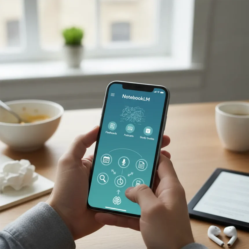 NotebookLM mobile app replaces 7 daily tasks with AI