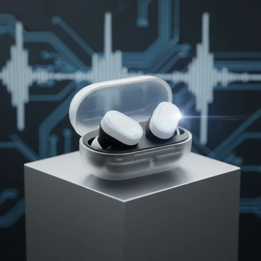 Nothing Ear (3) Earbuds: Stylish Design, Stellar Sound — AI-generated illustration