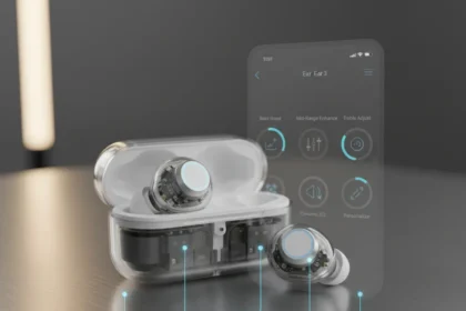 Nothing Ear 3 sound tuning: 5 features that fix the bass — AI-generated illustration