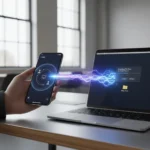 Nothing's Warp Brings Android-Mac Sharing Closer to AirDrop — AI-generated illustration