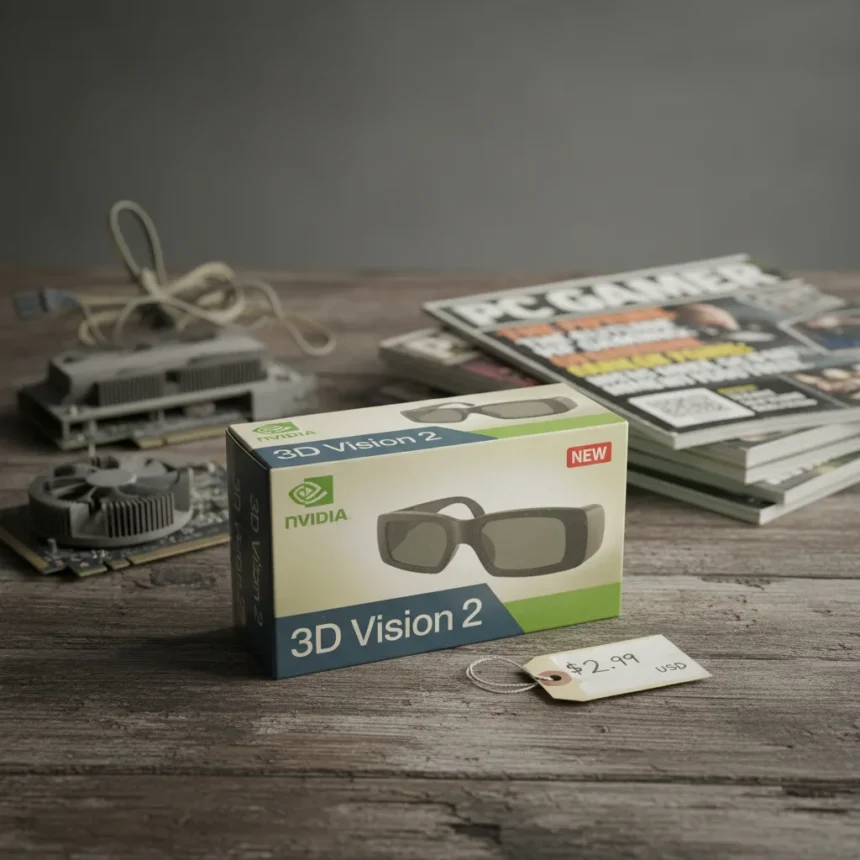 Nvidia 3D Vision 2 glasses cost $149 in 2011, now sell for $2.99