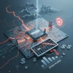 Nvidia-certified Chinese partner caught with $92M banned AI chips — AI-generated illustration