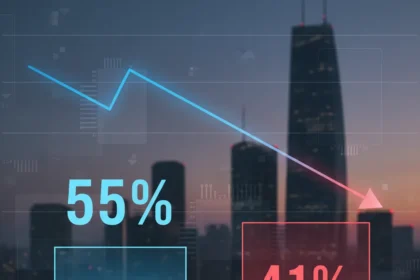 Nvidia's China AI GPU market share falls below 60% — AI-generated illustration