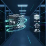 Neural Texture Compression slashes VRAM usage 85% without quality loss — AI-generated illustration