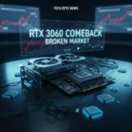 Nvidia RTX 3060 comeback in 2026 signals GPU market in crisis — AI-generated illustration