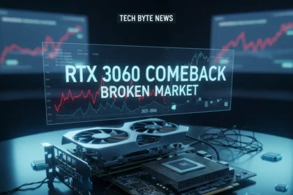 Nvidia RTX 3060 comeback in 2026 signals GPU market in crisis — AI-generated illustration