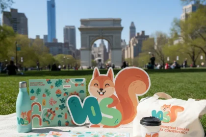 NYC park branding radiates pure whimsy with Pentagram design — AI-generated illustration