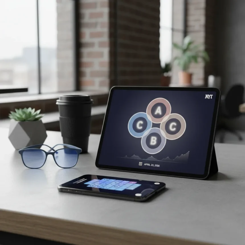 NYT Connections Game #1047 Hints and Answers for April 23 — AI-generated illustration